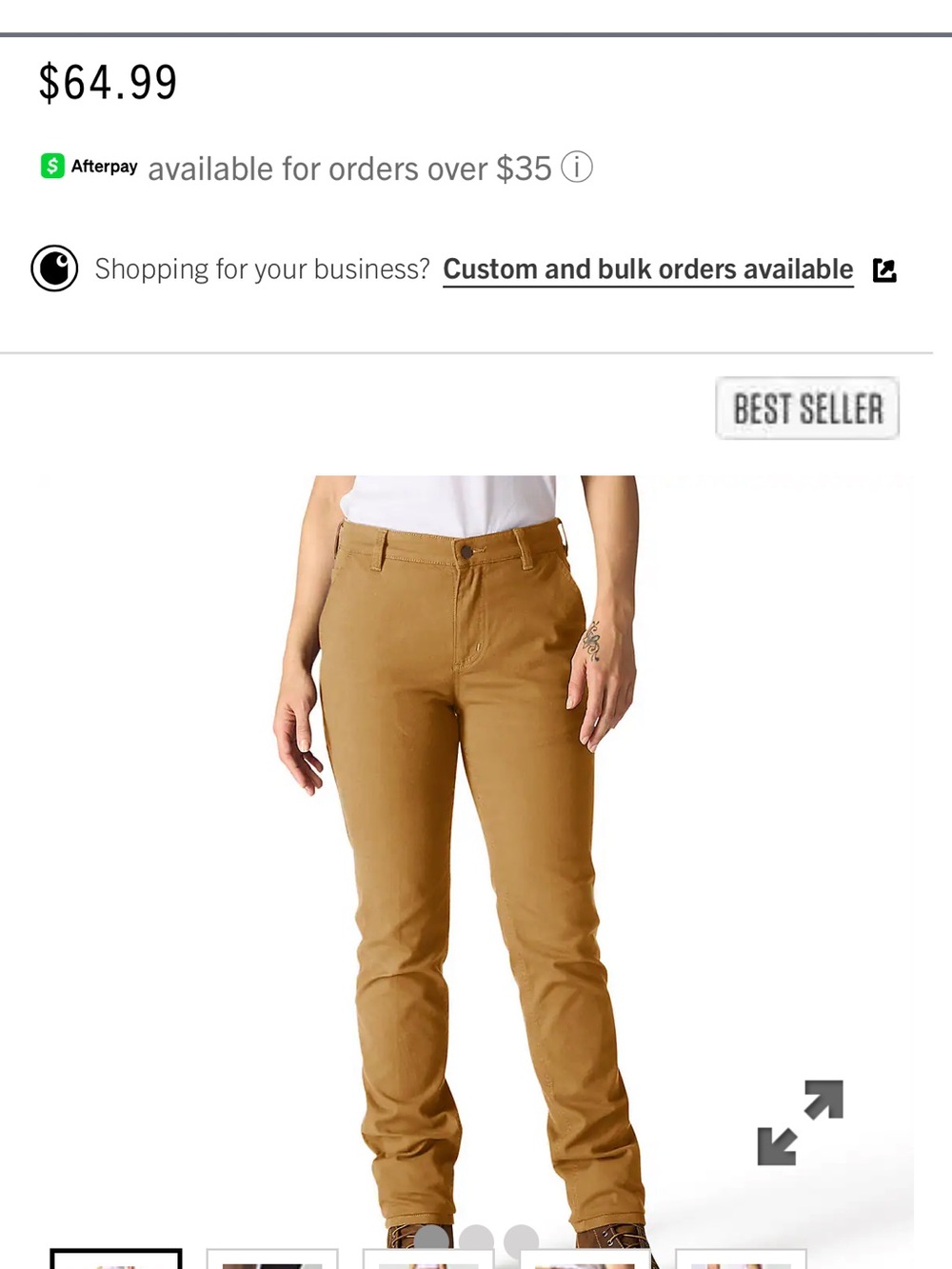 Carhartt Women's Straight-Leg Pants